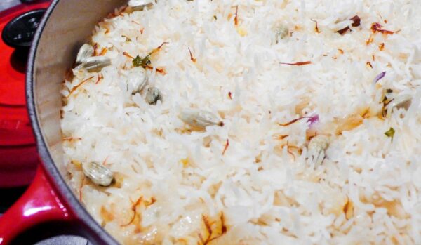 Fragrant ris - oppskrift fra Et kjøkken i Istanbul