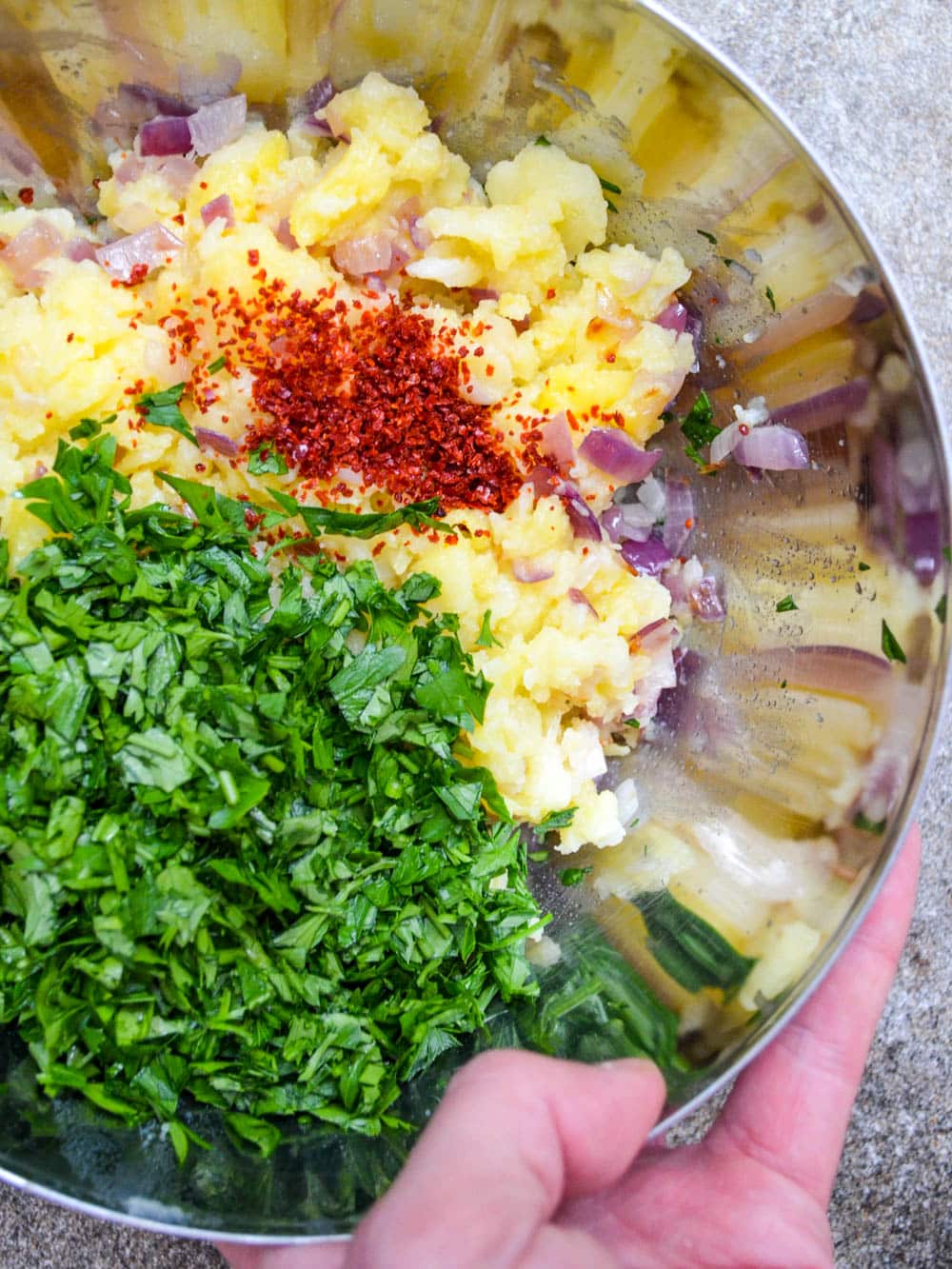 Rosebørek med potetfyll - oppskrift / Et kjøkken i Istanbul