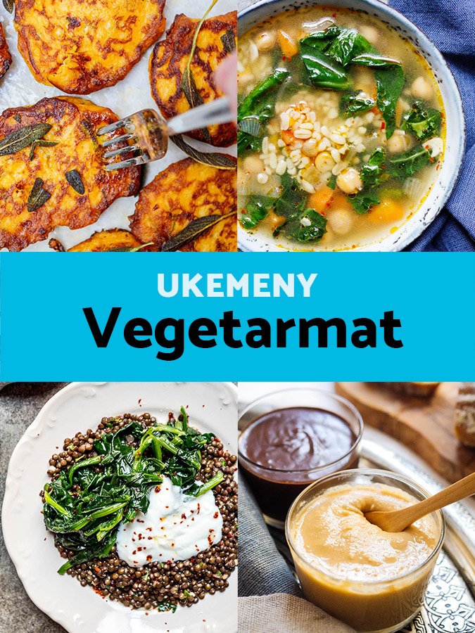 Ukemeny - Vegetarmat / oppskrifter fra Et kjøkken i Istanbul