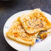 Filopakke med fetaost og honning - oppskrift fra Et kjøkken i Istanbul